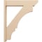 Ekena Millwork 8-in W x 38-in D x 46-in H Balboa Slat Rough Cedar Woodgrain TimberThane Outlooker, Primed Tan OUTUR080X38X46BOA24RCPR - alternate 4